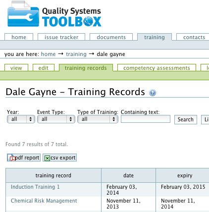 employee_training_records